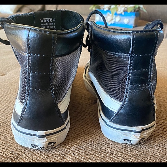 Vans Unisex SK8-Hi Slim Black Cutout - Picture 4 of 7